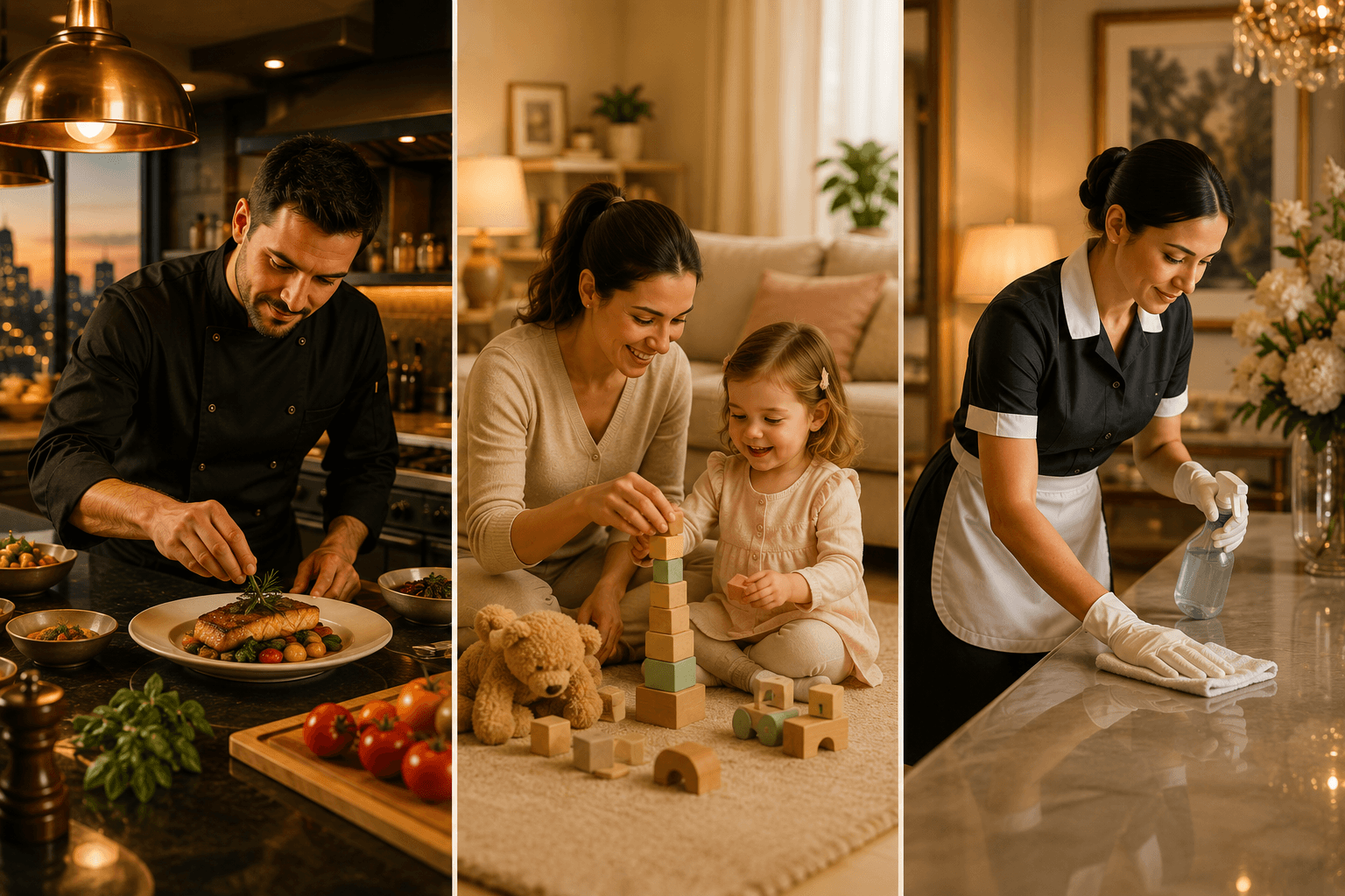 Premium household staffing service