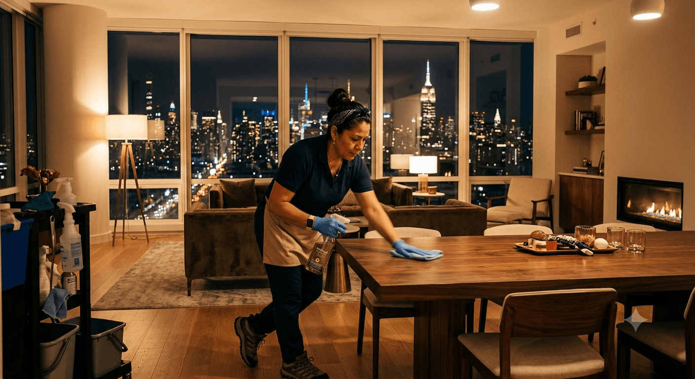 Professional maid service
